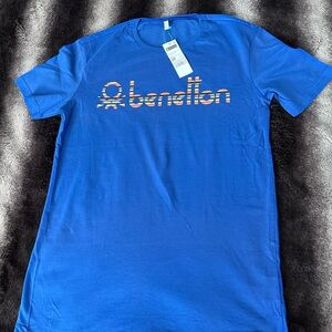 United Colors Of Benetton Vibrant Blue Tee
